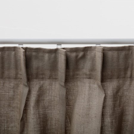 Tête flamande 1 pli sur rail