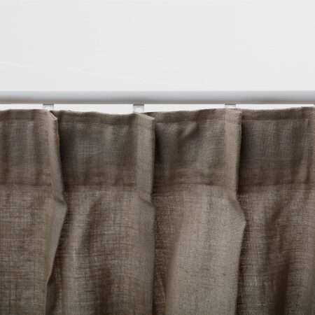 Tête flamande 1 pli sur rail