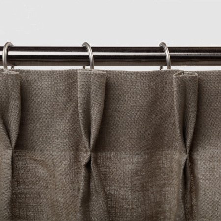 Tête flamande 2 plis sur barre