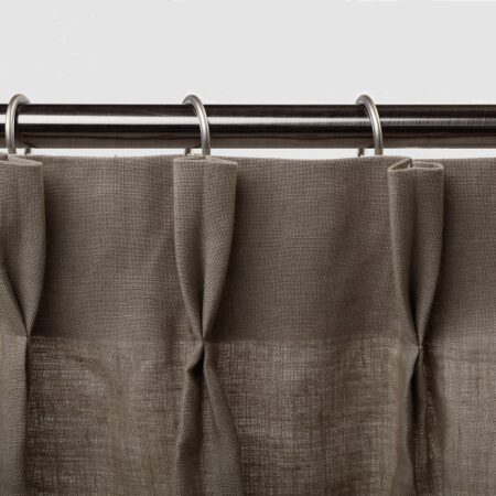 Tête flamande 2 plis sur barre