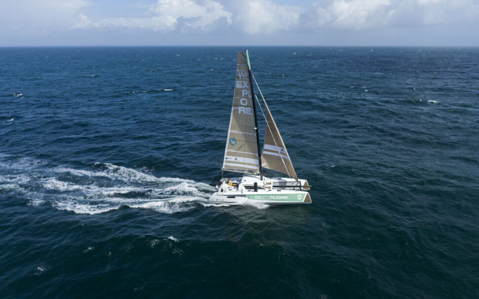 Embrin équipe le catamaran ambassadeur We Explore