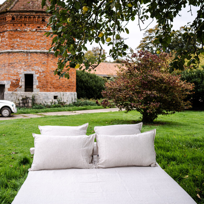 Taie d'Oreiller en Lin Lavé Naturel - Embrin