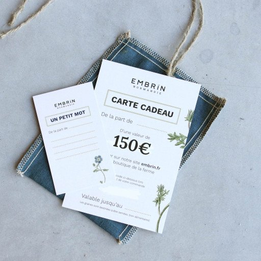 Carte Cadeau Embrin
