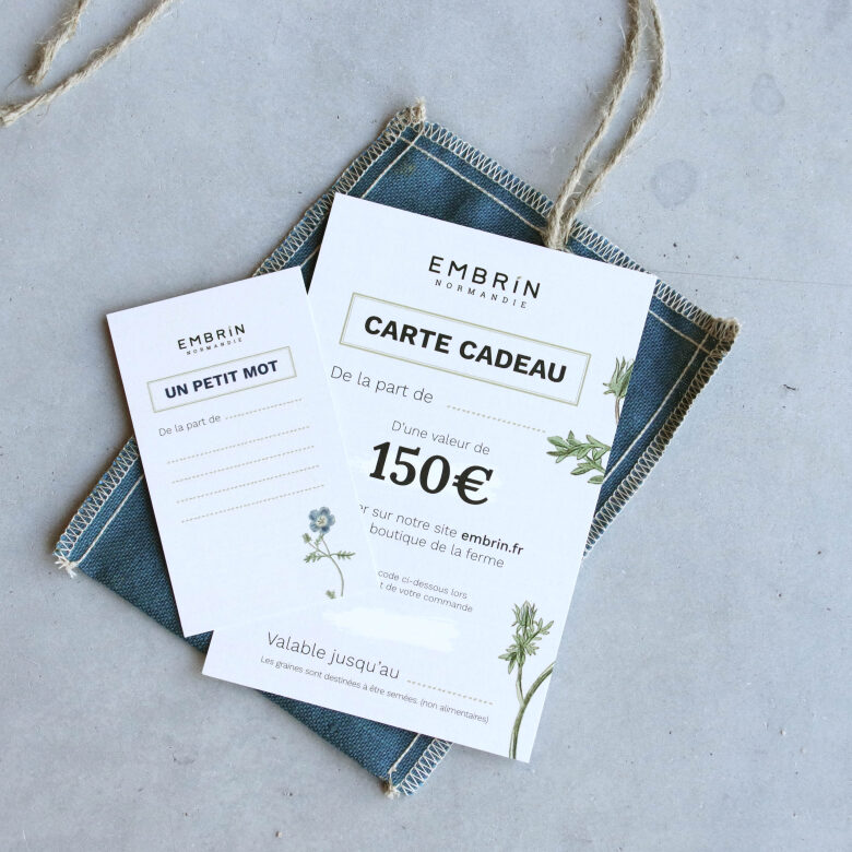 Carte Cadeau Embrin - Embrin