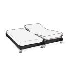 Drap Housse Papillon en Lin Lavé Blanc Craie