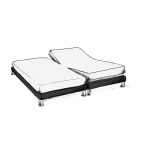 Drap Housse Papillon en Lin Lavé Blanc Craie