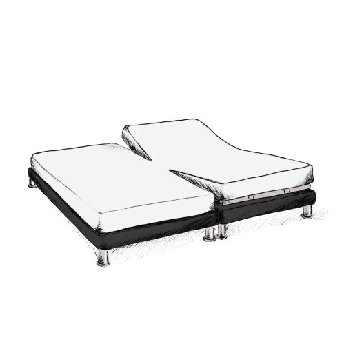 Drap Housse Papillon en Lin Lavé Blanc Craie