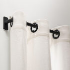 Rideau en lin lavé Crème