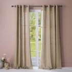 Rideau en lin lavé Ficelle