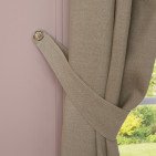 Rideau en lin lavé Ficelle