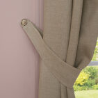 Rideau en lin lavé Ficelle