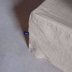 Cache-Sommier en Lin Lavé Naturel