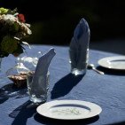 Nappe en Lin Lavé Bleu Nuit