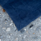 Nappe en Lin Lavé Bleu Nuit