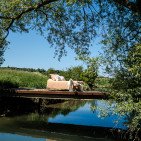 Housse de Couette en Lin Lavé Miel