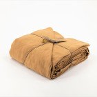 Housse de Couette en Lin Lavé Miel