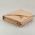 Housse de Couette en Lin Lavé Miel