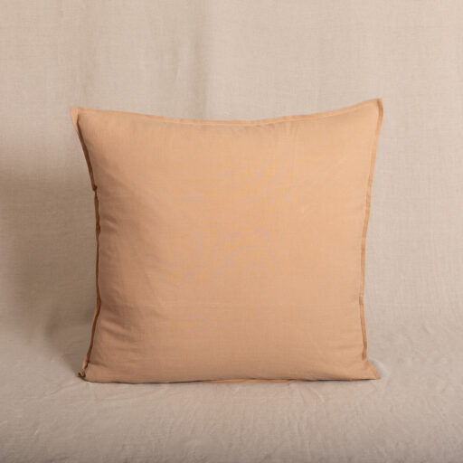 Taie d'Oreiller en Lin Lavé Miel