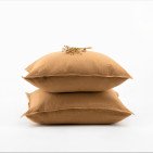 Taie d'Oreiller en Lin Lavé Miel