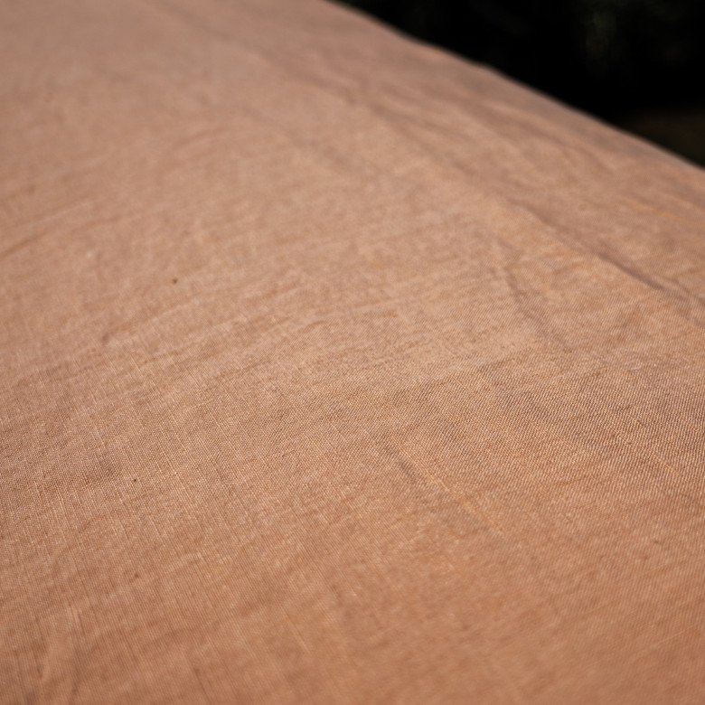 Taie d'Oreiller en Lin Lavé Miel - Embrin