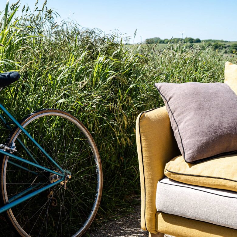 Canapé en Lin Aramis  - Composition Vitalin - Embrin