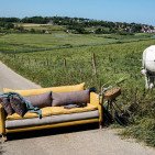 Canapé en Lin Aramis  - Composition Vitalin