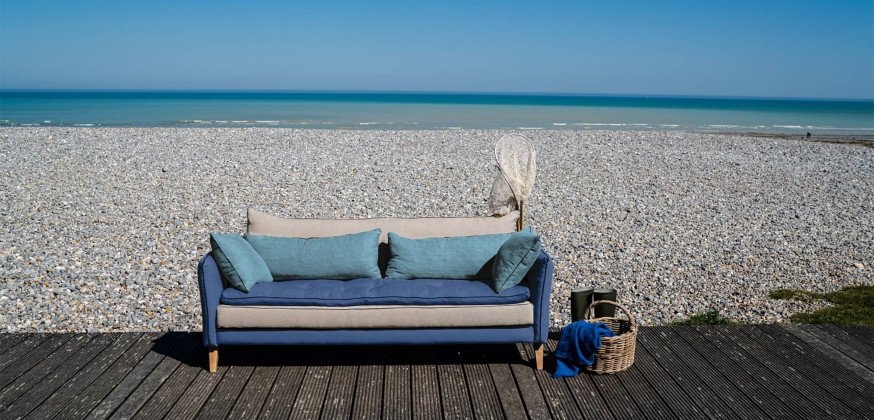 Canapé en Lin Aramis  - Composition Oléane