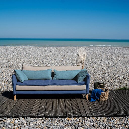 Canapé en Lin Aramis  - Composition Oléane