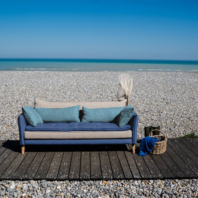 Canapé en Lin Aramis  - Composition Oléane