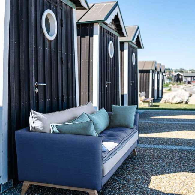 Canapé en Lin Aramis  - Composition Oléane