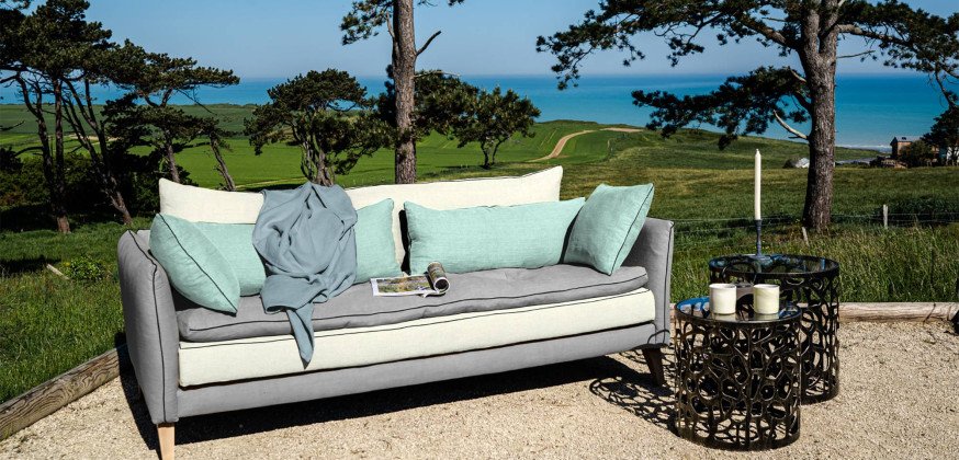 Canapé en Lin Aramis  - Composition Novéa