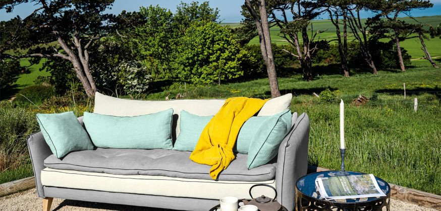 Canapé en Lin Aramis  - Composition Novéa