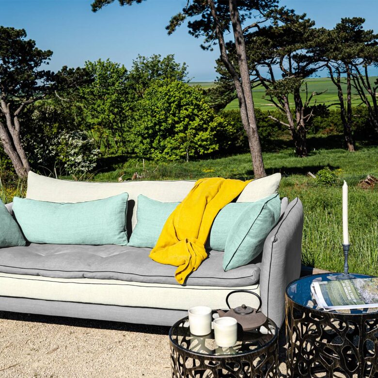 Canapé en Lin Aramis  - Composition Novéa - Embrin