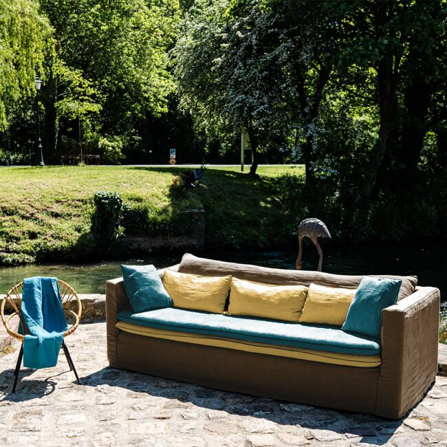 Canapé en Lin Alizée - Composition Évéa