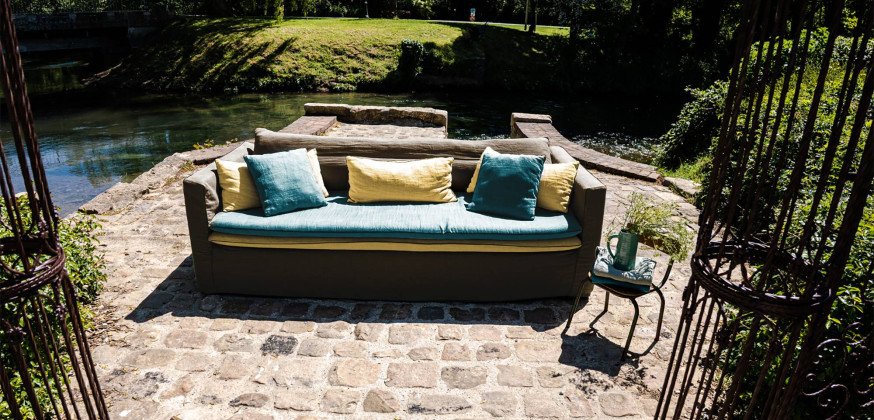 Canapé en Lin Alizée - Composition Évéa