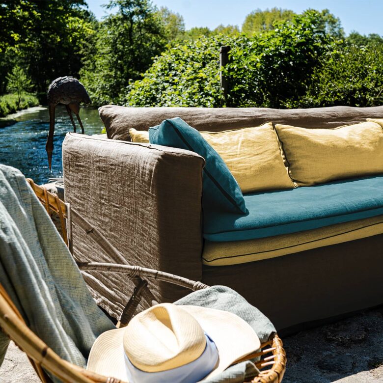 Canapé en Lin Alizée - Composition Évéa - Embrin