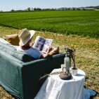 Canapé en Lin Alizée  - Composition Boréale