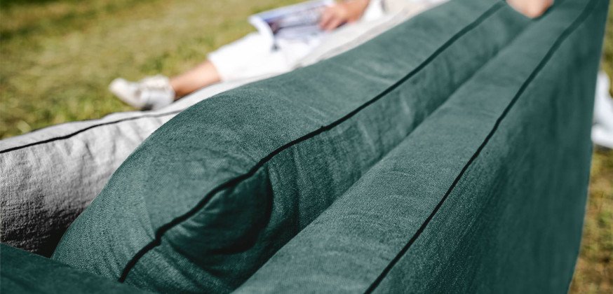 Canapé en Lin Alizée  - Composition Boréale