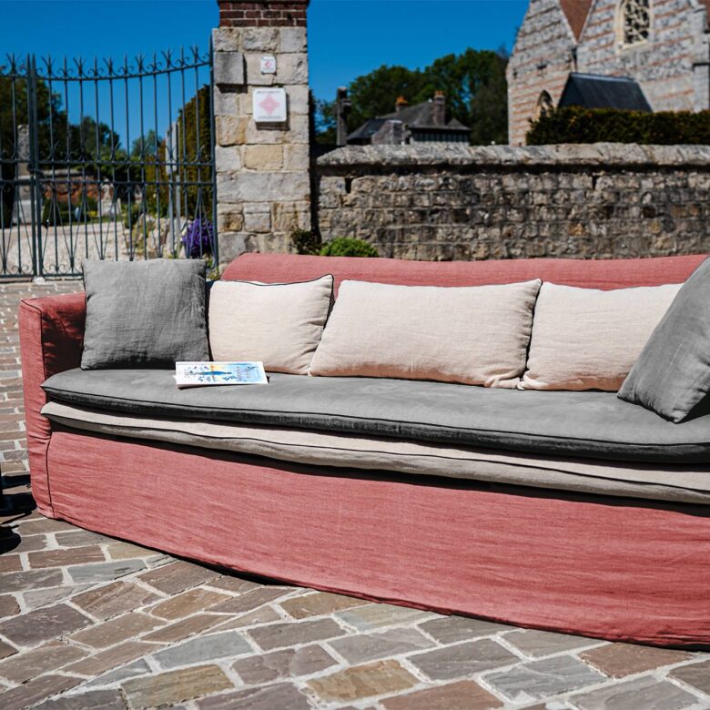 Canapé en Lin Alizée  - Composition Altéa - Embrin