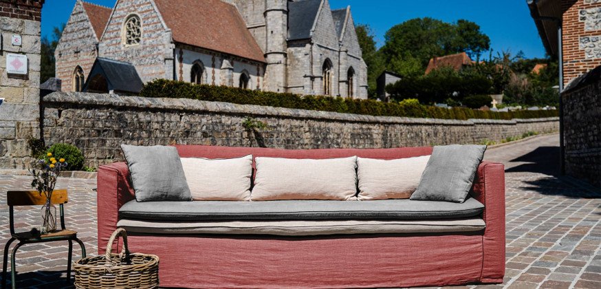 Canapé en Lin Alizée  - Composition Altéa