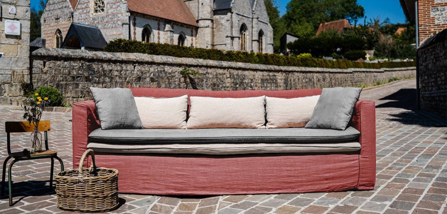 Canapé en Lin Alizée  - Composition Altéa