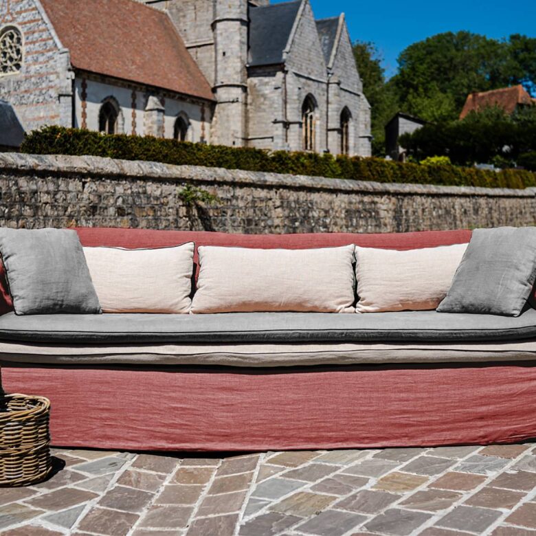 Canapé en Lin Alizée  - Composition Altéa - Embrin