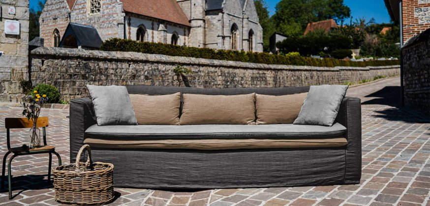 Canapé en Lin Alizée - Composition Elixir