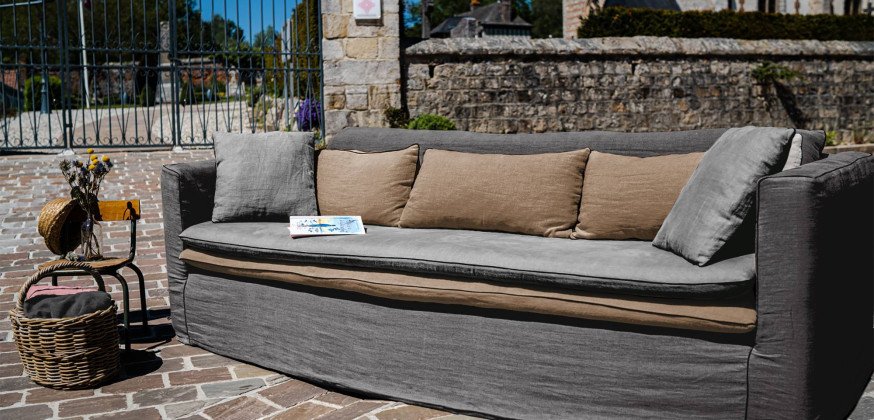 Canapé en Lin Alizée - Composition Elixir