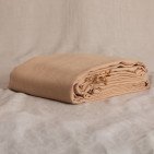 Drap Plat en Lin Lavé Miel