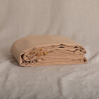 Drap Plat en Lin Lavé Miel