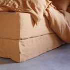 Cache-Sommier en Lin Lavé Miel