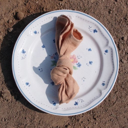 Serviettes de Table en Lin Lavé Miel (lot de 4)