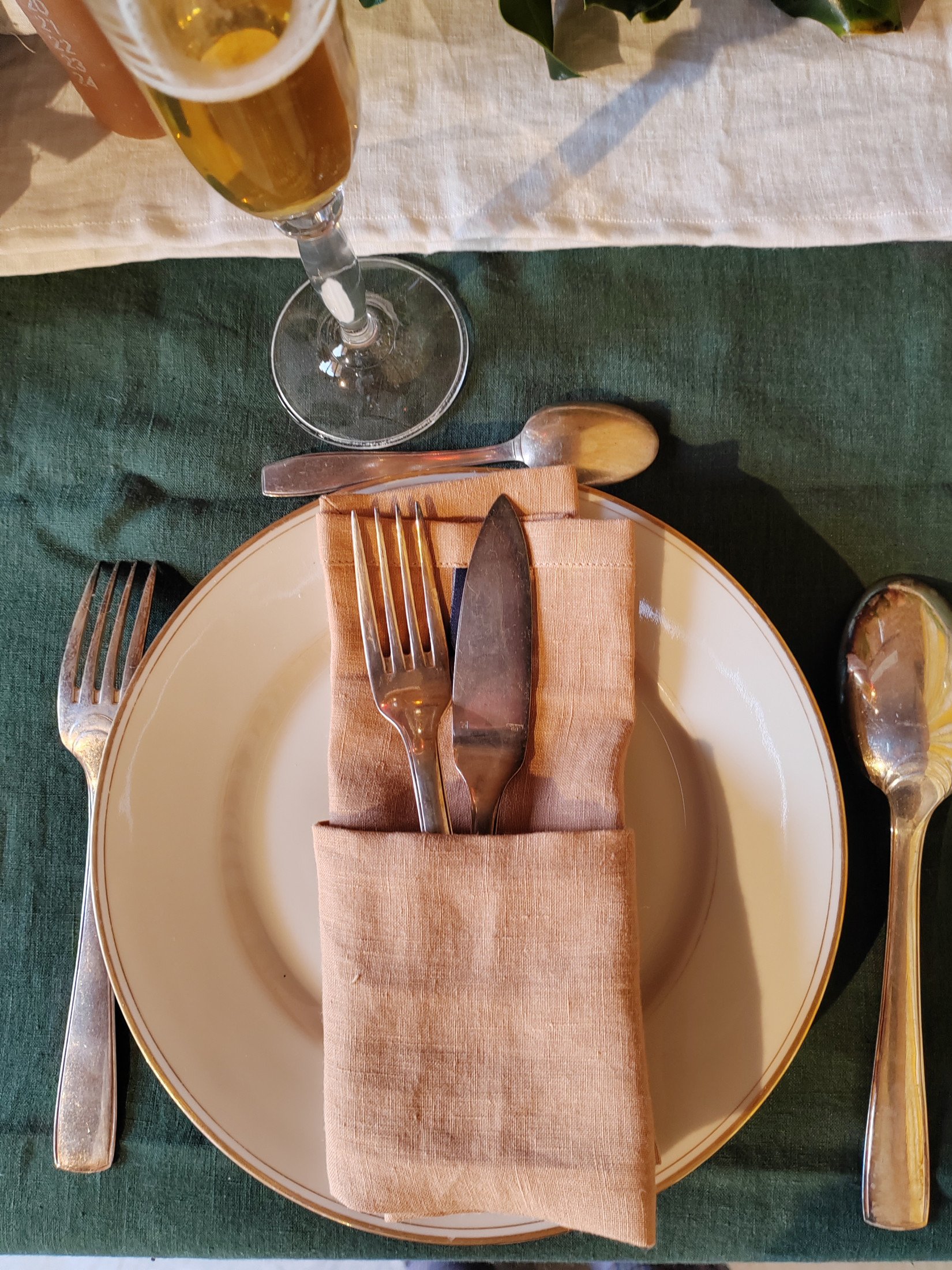 i-Sure Lot de 4 serviettes de table en tissu : : Cuisine
