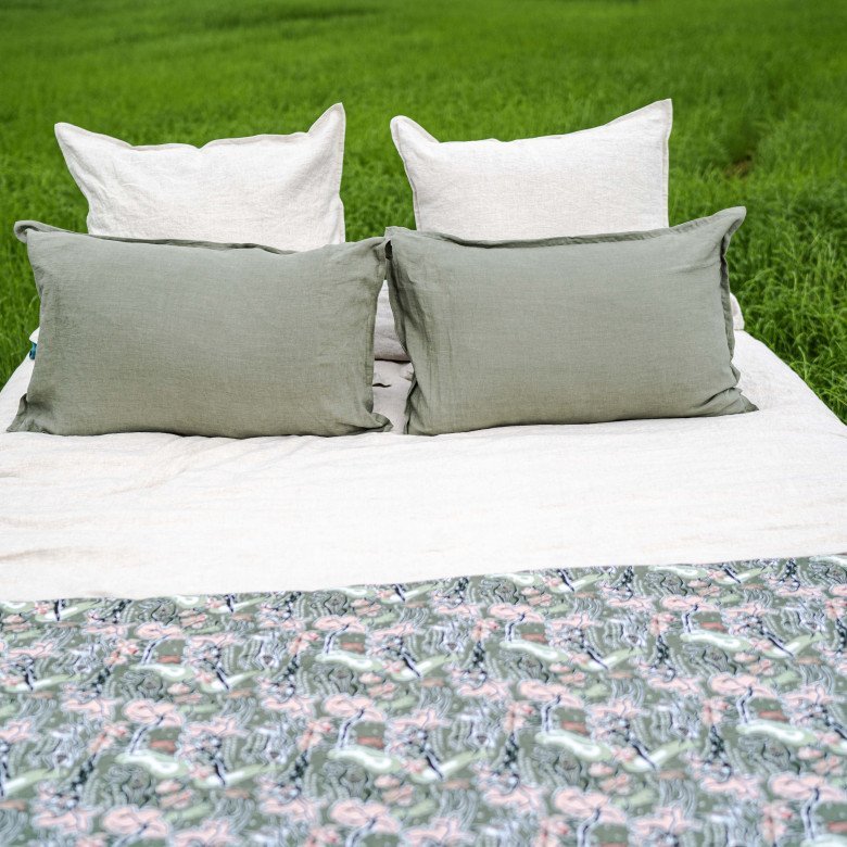 Housse de Couette en Lin Lavé Naturel - Embrin